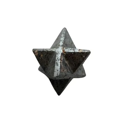 Small Merkaba Star 2cm Hematite • £6.95