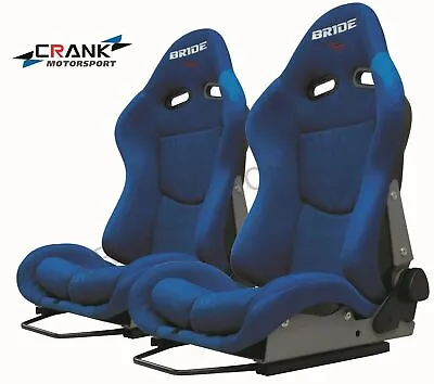 1x Bride Seat Stradia Blue Fiberglass Bride Japan ADR Appv Car Racing Sport Seat • $575