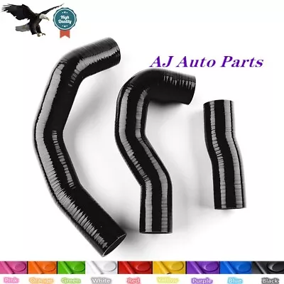 For 2001-2007 02 03 04 05 06 Mitsubishi L200 2.5 TD 4WD Silicone Hose Black • $94.40