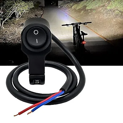 E-Bike 7/8  Handlebar On/Off Rocker Switch Electric Scooter Light Power Kill DC • $11.99