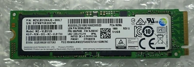 £27.99 • Buy Fast Samsung SSD 512GB PM981 PCIe NVMe M.2 2280 Soild State Drive MZ-VLB5120 