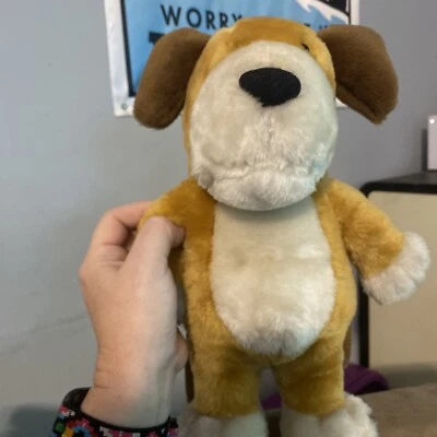 $64 • Buy Kipper The Dog  Plush Backpack Bag Stuffed Toy Vintage Rare