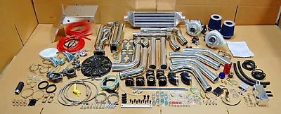 $1874 • Buy 1994-2004 FOR Ford Mustang V6 3.8L T3/T4 TWIN TURBOCHARGER TURBO KIT MANIFOLD 