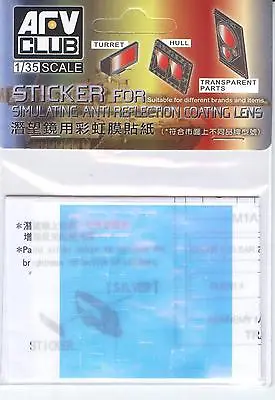 AFV Club 1/35 AC-35016 Sticker Anti Reflection Coating Lens For M1A1/M1A2 Abrams • $18.95