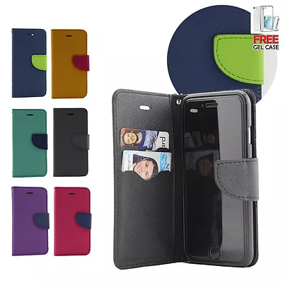 For IPhone 6 6S 7 Plus Case PU Leather Wallet Flip Case Cover With Gift OZ • $4.45