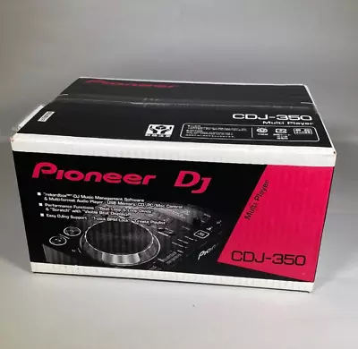 Pioneer DJ CDJ-350 Black Compact DJ Multi Player CDJ Turntable CDJ350 NEW Japan • $532.80