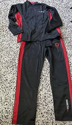 Title Boxing Warm Up Suit Track Jacket And Pants XXL • $35