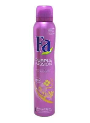 Fa Purple Passion Deodorant Spray For Women 6.75 Oz • $8.99