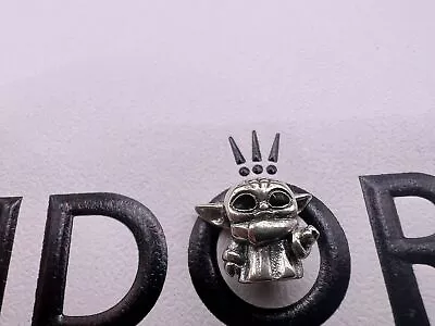 Pandora Star Wars Mandalorian Grogu Baby Yoda Charm Sterling Silver • £2.49