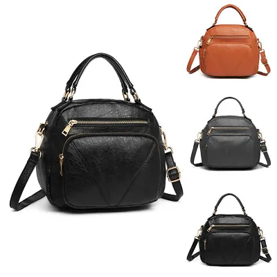 £14.99 • Buy Stylish Women Faux Leather Tote Handbag Ladies Bow Shoulder Cross Body Bag