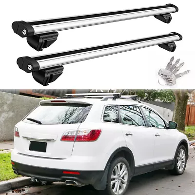 53  Top Luggage Crossbar Roof Rack Cargo Carrier Aluminum For Mazda CX-9 2007-23 • $139.11