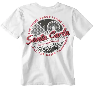 £6.99 • Buy Santa Carla T-shirt The Lost Boys Retro Zombies Vampires Movie Film Tee 80s Gift