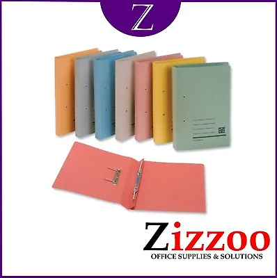 Transfer Files Spring Folders Foolscap Fits A4 38mm Colour Choice • £28.99