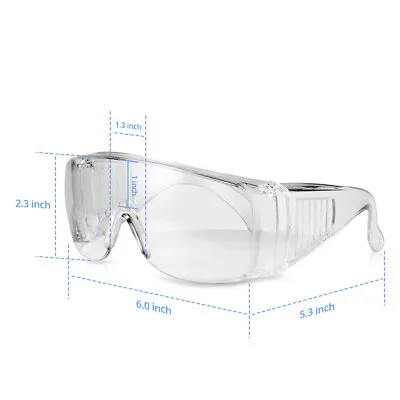 Outdoor Safety Anti Goggles Glasses For Eye Protection Lab Eye Protective Prect • $1.99