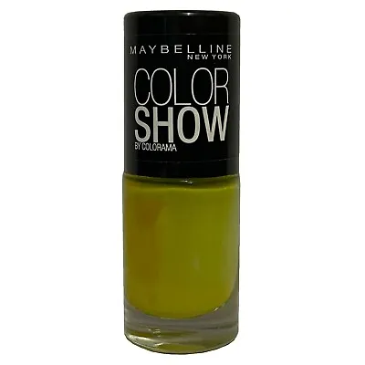 £3.99 • Buy Maybelline Color Show Colorama Nail Polish #754 POW Green 7ml