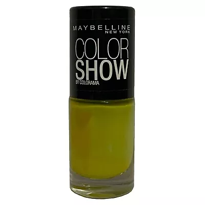 Maybelline Color Show Colorama Nail Polish #754 POW Green 7ml • £3.99