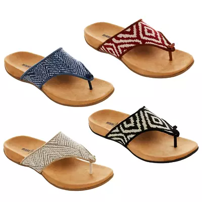 Minnetonka Mara Comfort Thong Sandal 644335-J • $35