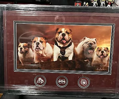 Mississippi State Bulldogs Mascots Framed Print • $285