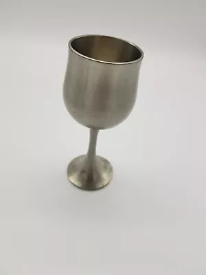 Selangor Pewter Collectables Silver Metal Wine Goblet • $15