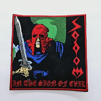 Sodom In The Sign Of Evil  EMBROIDERED PATCH • $9.99