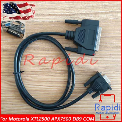 Programming Cable 9 Holes To 25 Pin For Motorola XTL5000 XTL2500 APX7500 DB9 COM • $41