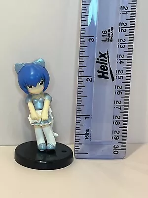 Gainax Neon Genesis Evangelion Rei Ayanami Cat Maid Gashapon Mini Figure + Hair • $39.99