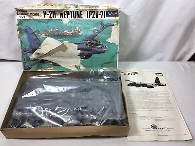 HASEGAWA 1/72 Lockheed P-2H Neptune (P2V-7) Model Kit ~ Parts In Sealed Bag  T54 • $45