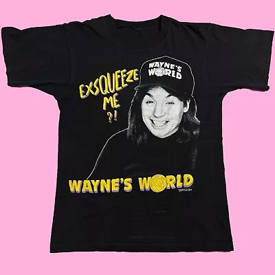 Vintage 90s Waynes World T-Shirt Mens  Movie Promo • $110