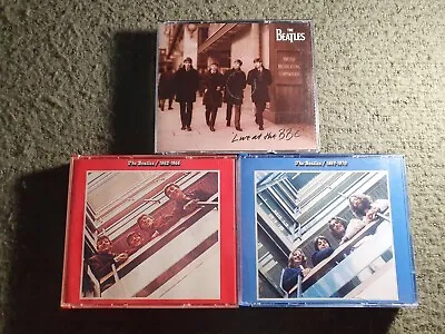 The Beatles 1962-1966 + 1967-1970 + Live At The BBC Double CD's • $49.95