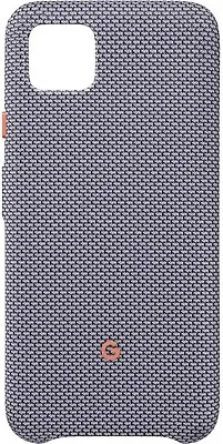 Google Pixel 4 Genuine / Official Fabric Back Case Cover BRAND NEW RETAIL BOX • £4.95