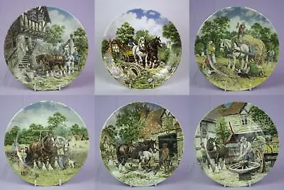 Wedgwood Life On The Farm By John L. Chapman Collectors Plate 26-W90-35 • £4.77