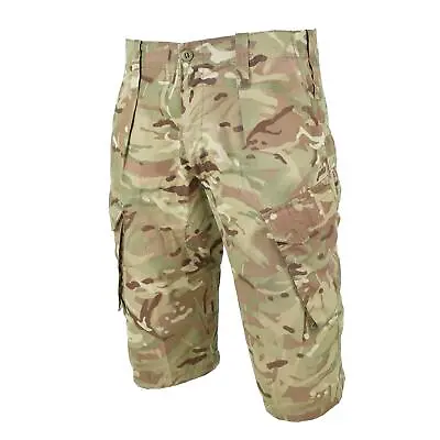 Genuine British Army Military Combat MTP Camo Shorts Military Issue Bermuda • $31.88