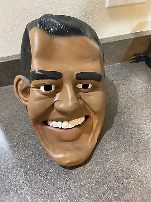 Disguise Brand 2008 Latex Mask Barack Obama Adult Size Pull Over Mask (B3) • $16.99