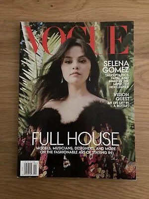 VOGUE Selena Gomez Rare Beauty April 2021 Fashion London Milan Paris Magazine • $8