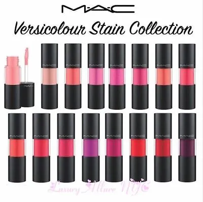 MAC Versicolour Stain Lip Gloss *Choose Your Shade* New In Box - Full Size • $12.95