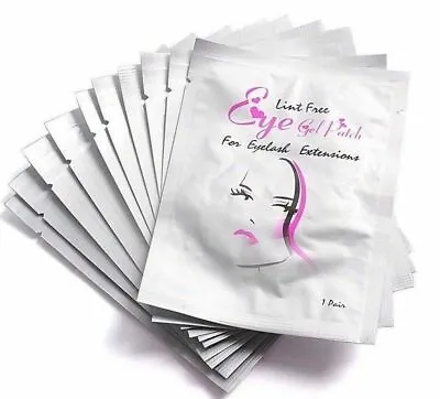 £7.99 • Buy 100 Pairs Eyelash Extension Under Gel Eye Pads Salon Lint Free Patches Make-Up