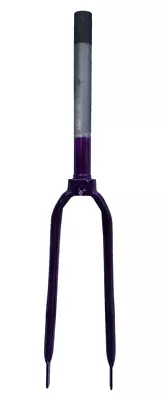 20  Wheel Purple Rigid 1  Inch Front Forks Folding Bike Junior Kids Caliper • £13.99