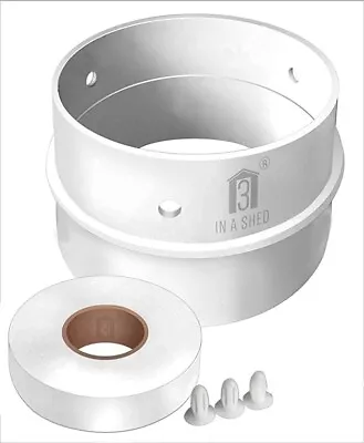 £8.99 • Buy Long Vent Hose Pipe Extension Clip Connector Ring For White Knight Tumble Dryer