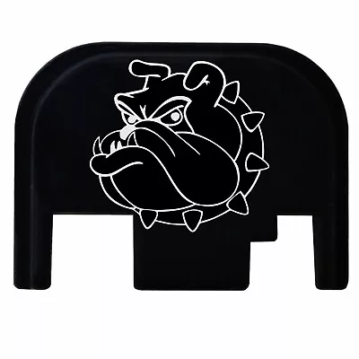 BULLDOG Laser Engraved Slide Plate For GLOCK / SMITH & WESSON / SHIELD • $12.99