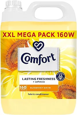 Comfort Sunshiny Days Fabric Conditioner With Stay Fresh Technology 160 Wash • £9.10