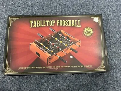 Desktop Mini Foosball Table Tabletop Soccer Family Sports Game Man Cave • $10