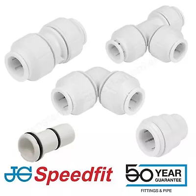 £11.99 • Buy JG Speedfit Push Fit Compression Plumbing Various Fittings 15mm 22mm JOHN GUEST