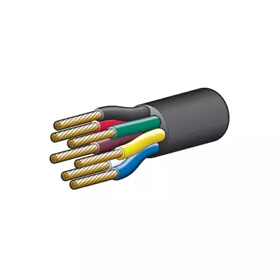 Tycab Cable Trailer 7 Core 3Mm 10Amp (1 Metre) - CB003A7-030 • $6.99