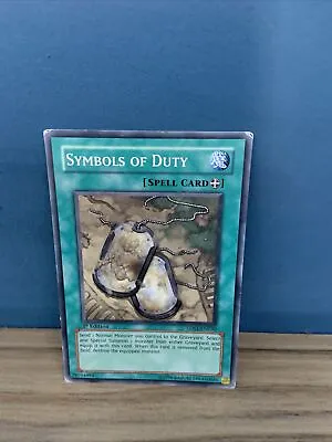 Symbols Of Duty 5DS1-EN030 Common 1st Edition YuGiOh Card Lightly Played • £0.99