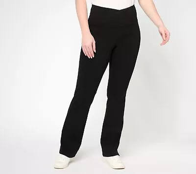 Women Control Women's Jeans Sz 16 Tall Elite Prime Stretch Black A615329 • $23.78