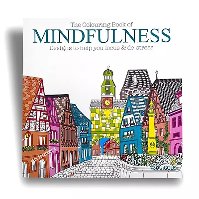  ADULT TEENS ANTI-STRESS MIND RELAXING COLOURING BOOK Colour Therapy • £2.99