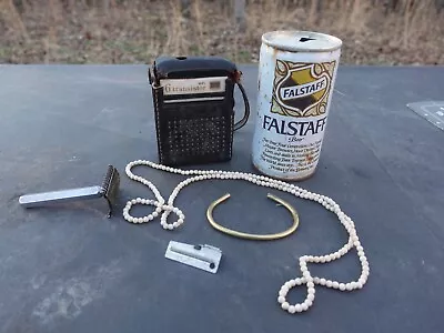 Vietnam War Personal Items Starter Kit 60s Love Beads Radio Beer Can Etc • $45