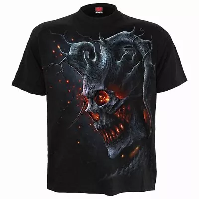 Spiral Death Embers Flames T-Shirt • Ships In 2-4 Weeks • Gothic • £30.03