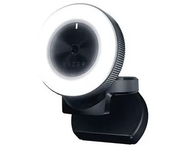 Razer Kiyo Desktop Camera For Streaming With Ring Light Illumination RZ19-023201 • $169.99