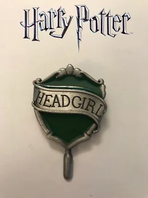 Hogwarts Headgirl Pin Slytherin House Universal Wizarding World Harry Potter • $12